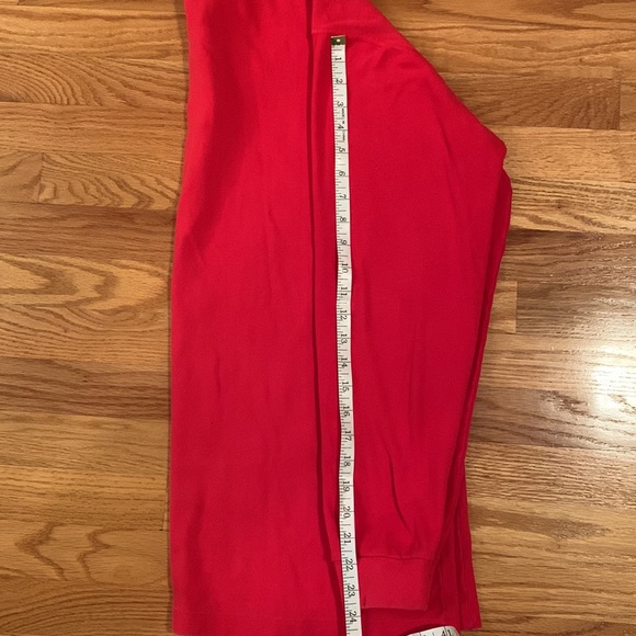 Men’s St. John’s Bay 100% Cotton Red Henley in Regular Size XL (46-48) - Picture 5 of 9